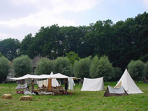 Vrîharte-Lager im Freilichtmuseum Grefrath